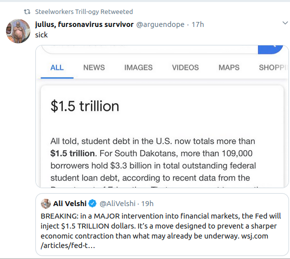 Student debt: $1.5 trillion